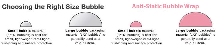 Large Bubble Wrap 24'' wide x 250 ft. | 1/2 inch Cushioning Wrap Rolls ...